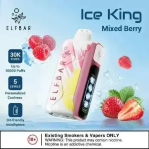 Ice king mexed berry 30k puff