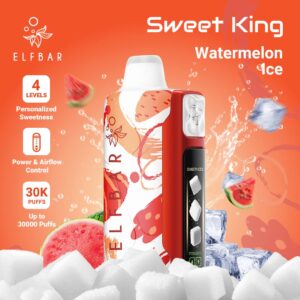 ELF BAR SWEET KING – Watermelon ice (5% nic)