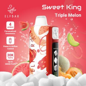 ELF BAR SWEET KING – Triple melon (5% nic)