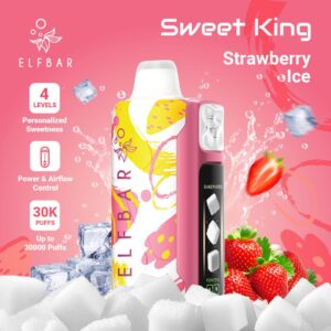ELF BAR SWEET KING –Strawberry Ice (5% nic)