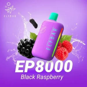 Elfbar 8k black raspberry