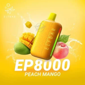 Elfbar 8k  Peach mango