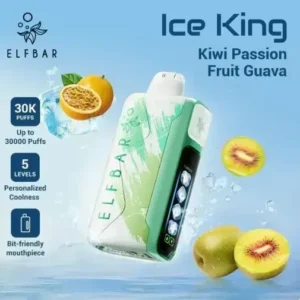 Elfbar Ice King Kiwi Passionfruit Guava 30k